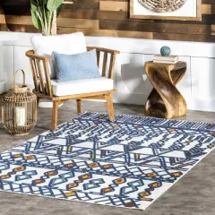 nuLOOM Pennie Moroccan Transitional Indoor/Outdoor Area Rug