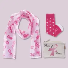 CTM Women's Breast Cancer Awareness Novelty Socks