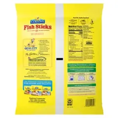 Gorton's Crunchy Breaded Fish Sticks Club Pack - Frozen - 51oz