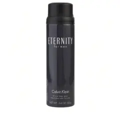 Eternity By Calvin Klein Men Jasmine, Basil, Orange Blossom, Lily, Sandalwood Body Spray 5.4 Oz