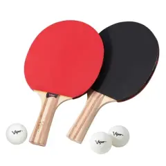 Viper Table Tennis Two Racket Set with 27 Table Tennis Balls