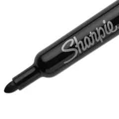 Sharpie Flip Chart Marker Bullet Tip Black 8/Card 1760445
