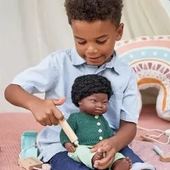 Miniland Wooden Doll Medical Set