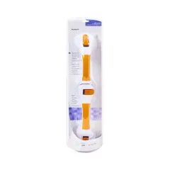 McKesson White Plastic Wall Mounted Rotating Suction-Cup Grab Bar 9.75" L 146-RTL13084, 3 Ct