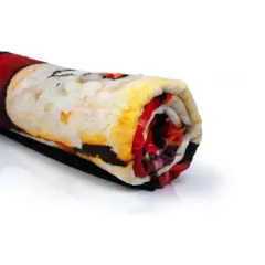 Just Funky Japanese Bento Box Large Fleece Throw Blanket | Food Blankets | 60 x 45 Inches