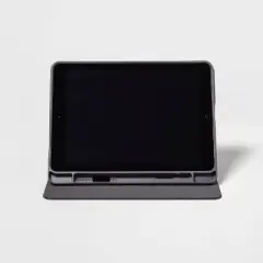 Apple iPad Pro 11 (4th Gen) and Air (5th Gen/M2/M3) Case - heyday&trade; Black Saffiano