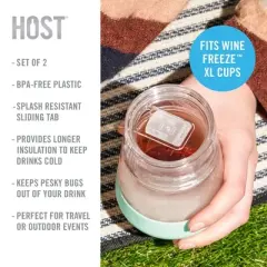 HOST Wine Freeze Replacement Lids for Tumblers