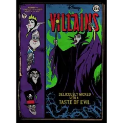 Men's Disney Princesses Vintage Villain Comics T-Shirt
