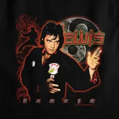 Women's Elvis Presley Karate Sleeveless Crop Top Tank