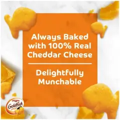 Goldfish Cheddar Crackers Snack Packs - 1oz/12ct