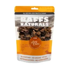 BAFFS NATURALS All-Natural Premium Lamb Lung Cubes &ndash; 7oz Bag