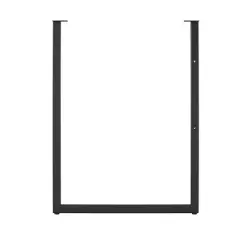 Room & Joy 25" Steel U Shaped Leg Kit Black