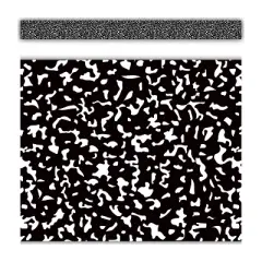 Teacher Created Resources&reg; Composition Straight Border Trim, 35 Feet Per Pack, 6 Packs