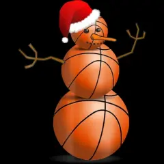 Men's Design By Humans Christmas Basketball By NekoShop Tank Top