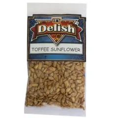 SUNFLOWER SHELLS, ROASTED SALTED BY IT'S DELISH