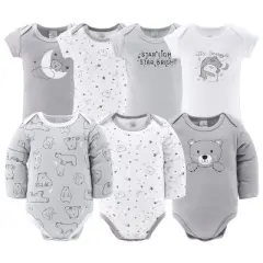 The Peanutshell Celestial Bears 23-Piece Layette Gift Set in Grey/White 0-3 months