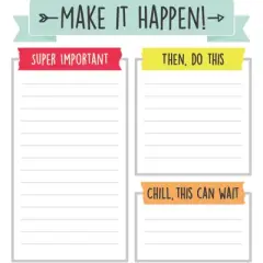 Carson Dellosa Education Aim High Notepad, Pack of 6