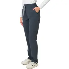 Medgear Ariana Women&rsquo;s Curvy Fit Mid-rise Slim Straight Scrub Pant