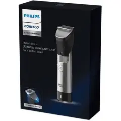 Philips Norelco Series 9000 Beard & Hair Men's Rechargeable Electric Trimmer - BT9810/40