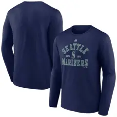MLB Seattle Mariners Men's Long Sleeve Core T-Shirt