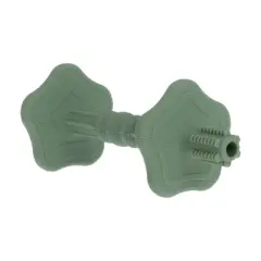 Nuby Silicone Hollow Sensory Tube Teethers - Starbell and Tri-Tube - 2pk