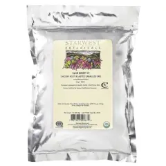 Starwest Botanicals Organic Chicory Root, Roasted, Granules, 1 lb (453.6 g)