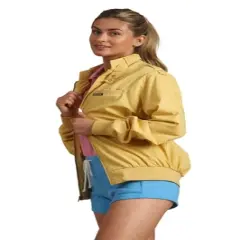 Members Only Women's Classic Iconic Racer Oversized Jacket