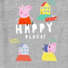 Toddler's Peppa Pig Happy Place Brothers T-Shirt