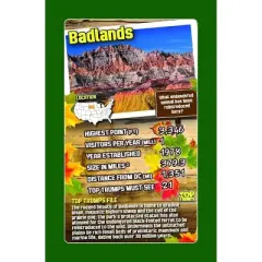 Top Trumps National Parks Top Trumps Card Game