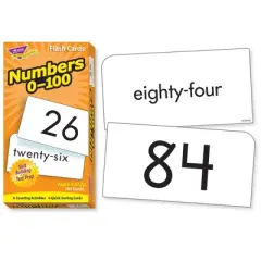 TREND Numbers 0-100 Skill Drill Flash Cards