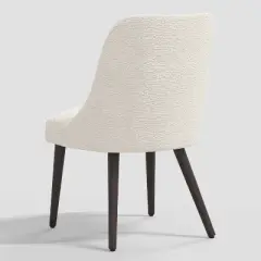 Geller Modern Dining Chair Sheepskin Natural - Threshold&trade;: Armless, Ash Frame, Upholstered, 250lb Capacity