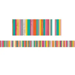 Teacher Created Resources Tropical Punch Straight Border Trim 35 Feet Per Pack 6 Packs (TCR2658-6)