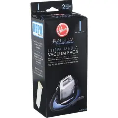 Hoover Type I HEPA Bag, AH10005 (4 Packs of 2: Total 8 bags)
