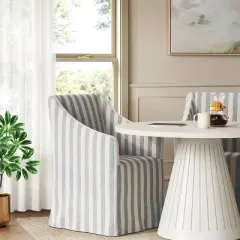 Sloped Arm Slipcovered Dining Chair - Threshold&trade;