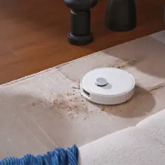 Roborock Qrevo Curv Robotic Vacuum and Mop: Multi-Surface, Electric, Tangle-Free, Automatic Height Adjustment, 2.5L Capacity