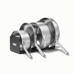 Caraway Home 12pc Stainless Steel Cookware Set: Lifetime Warranty, Induction Compatible, Includes Dutch Oven & Frying Pan