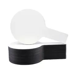 Flipside Products Mini Dry Erase Answer Paddles, 5" x 9", Class Pack of 12