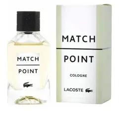 Lacoste Match Point Cologne By Lacoste Men Mandarin Orange, Rhubarb, Clary Sage, Gentiana, Vetiver  Edt Spray 3.4 Oz