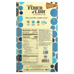 Gnu Foods FiberLove Flavor & Fiber Bars - Blueberry Cobbler - 25.4 oz