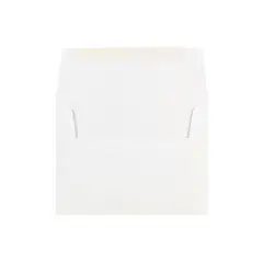 JAM Paper Gummed A7 Invitation Envelopes 5 1/4" x 7 1/4" White 73767