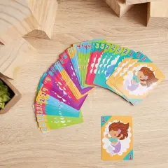 Go Fish Card Game - 4 Decks of 48 Cards Each, Classic Card Games for Kids, Mermaid Design