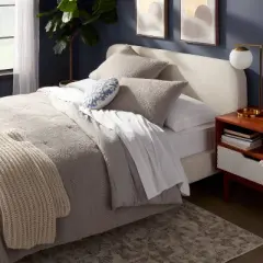 3pc King Traditional Cozy Chenille Comforter and Sham Set Gray - Threshold&trade;