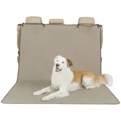 PetSafe Happy Ride Waterproof & Machine Washable Cargo Liner for Pets, Fits Most Vehicles, Tan (70"L x 50"W)