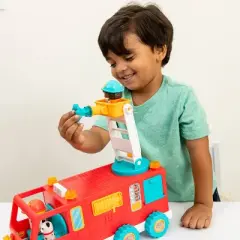 Educational Insights Design & Drill Bolt Buddies Fire Truck