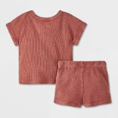 Baby Waffle Top & Bottom Set - Cat & Jack&trade;