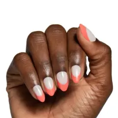 Olive & June Press-On Fake Nails - M Almond - Ride Into the Sunset French - 42ct