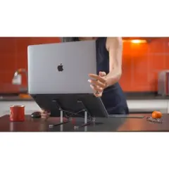 Targus Portable Ergonomic Laptop/Tablet Stand - Silver
