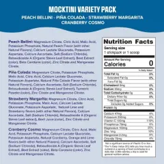 Ultima Replenisher Daily Hydration Electrolyte Stick Packs - Mocktini Variety Pack - 2oz/16ct