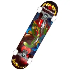 Punisher Skateboards Ranger 31-Inch Skateboard With Helmet Combo, Green