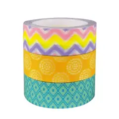 Wrapables Digital Dot Japanese Washi Masking Tape (Set of 3)